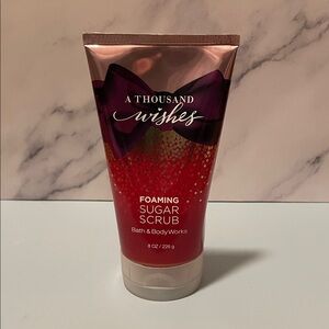 Bath & Body Works A Thousand Wishes Signature Collection Foaming Sugar Scrub